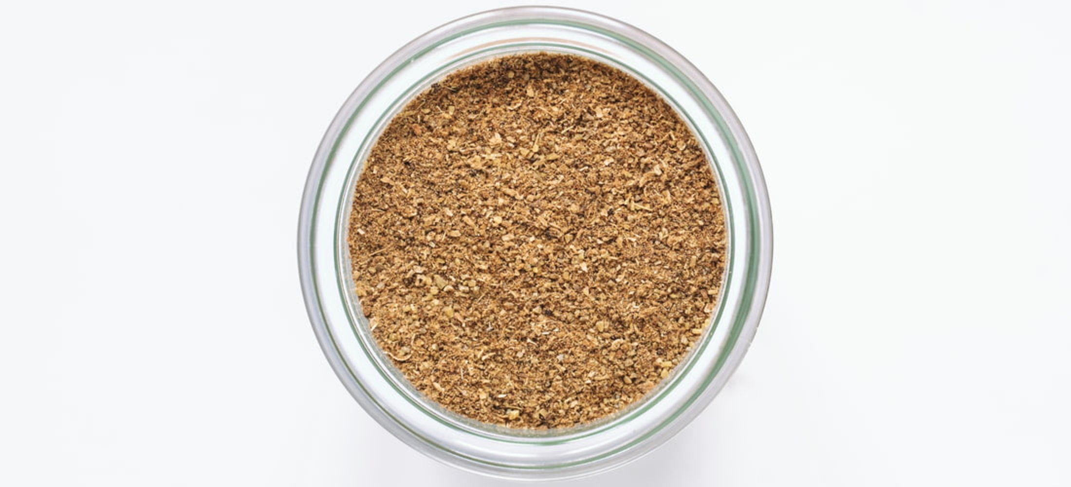 Photo du mélange d'épices garam masala vu du dessus