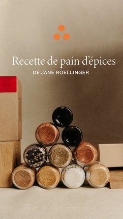 Photo de la recette de pain d'épices Roellinger