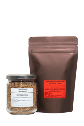 Chai Masala Spice Blend + Special Tea for Chai Masala, a perfect duo