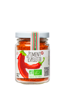 Piment d’Espelette F5 (France, Basque Country AOP)