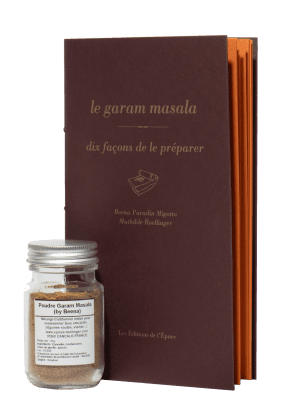 Le garam masala et le livre "dix façons de le préparer"