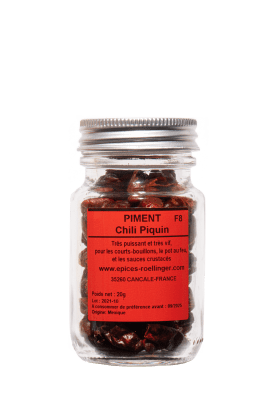 Piment Chili Piquin entier F8  ( Mexique)