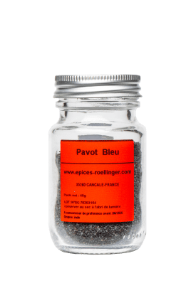 Pavot bleu* (graines entières) – Couleurs d'épices